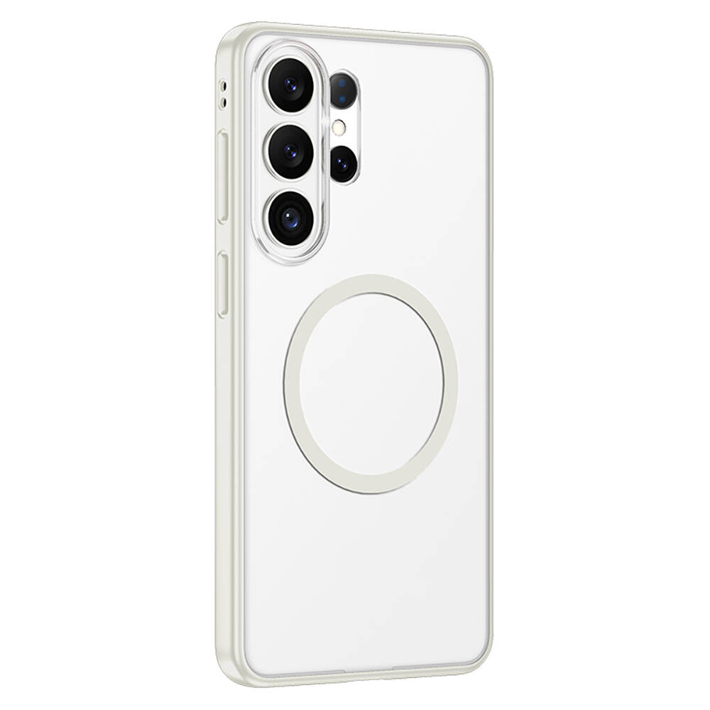 Galaxy S26 Ultra Kılıf M-safe Şarj Özellikli Mat Arka Yüzey Wlons Lola Kapak - 1