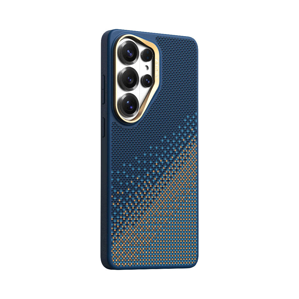Galaxy S26 Ultra Kılıf M-safe Şarj Özellikli Raptic Aramid Skin Dual Serisi Karbon Kapak - 17