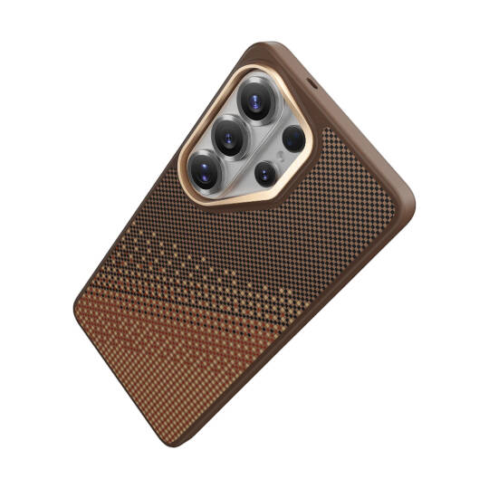 Galaxy S26 Ultra Kılıf M-safe Şarj Özellikli Raptic Aramid Skin Dual Serisi Karbon Kapak - 10