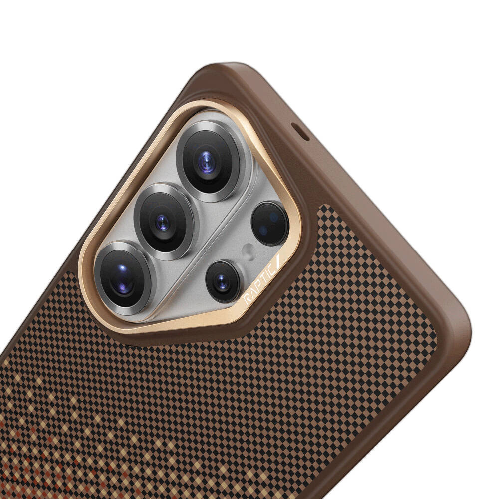 Galaxy S26 Ultra Kılıf M-safe Şarj Özellikli Raptic Aramid Skin Dual Serisi Karbon Kapak - 14