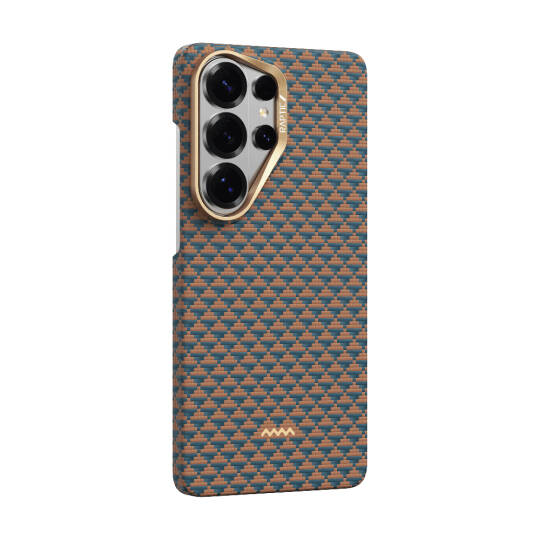 Galaxy S26 Ultra Kılıf M-safe Şarj Özellikli Raptic Aramid Skin Origin Serisi Karbon Kapak - 2
