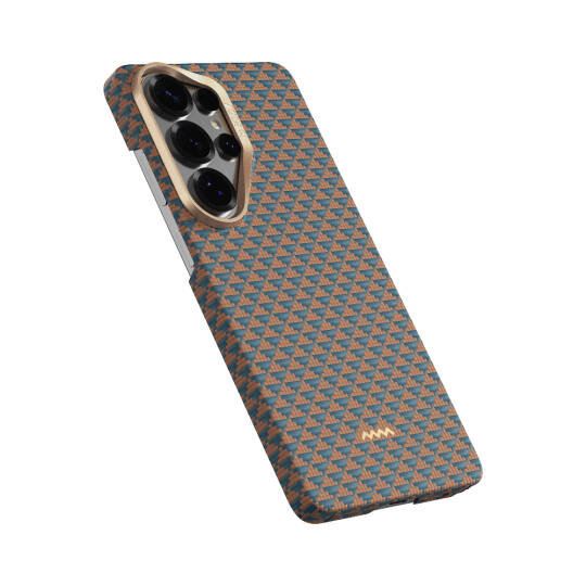 Galaxy S26 Ultra Kılıf M-safe Şarj Özellikli Raptic Aramid Skin Origin Serisi Karbon Kapak - 3