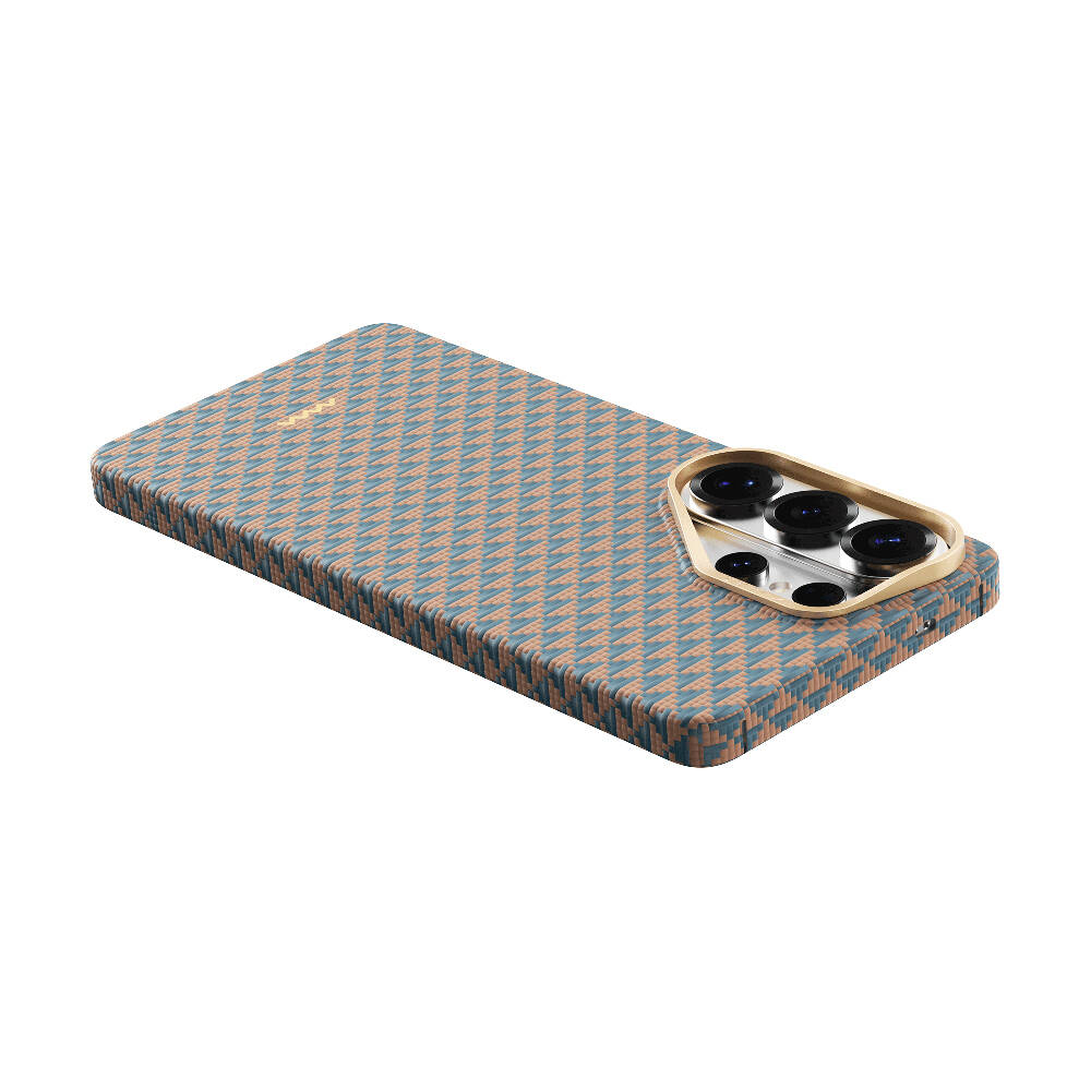 Galaxy S26 Ultra Kılıf M-safe Şarj Özellikli Raptic Aramid Skin Origin Serisi Karbon Kapak - 6