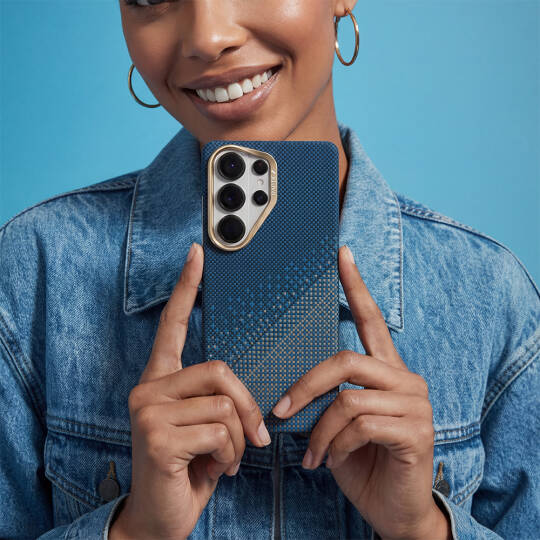 Galaxy S26 Ultra Kılıf M-safe Şarj Özellikli Raptic Aramid Skin Serisi Karbon Kapak - 14