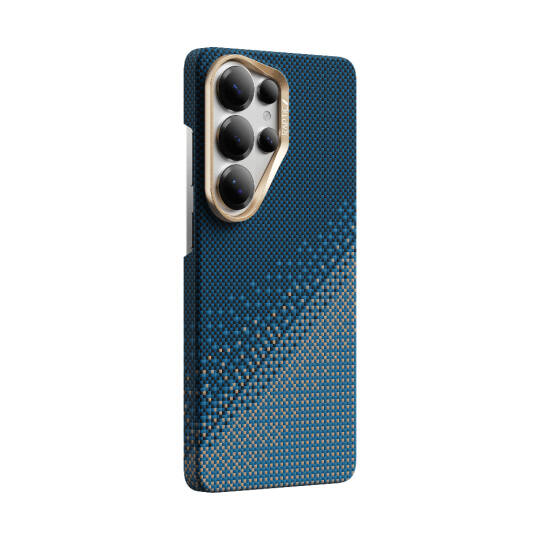 Galaxy S26 Ultra Kılıf M-safe Şarj Özellikli Raptic Aramid Skin Serisi Karbon Kapak - 16