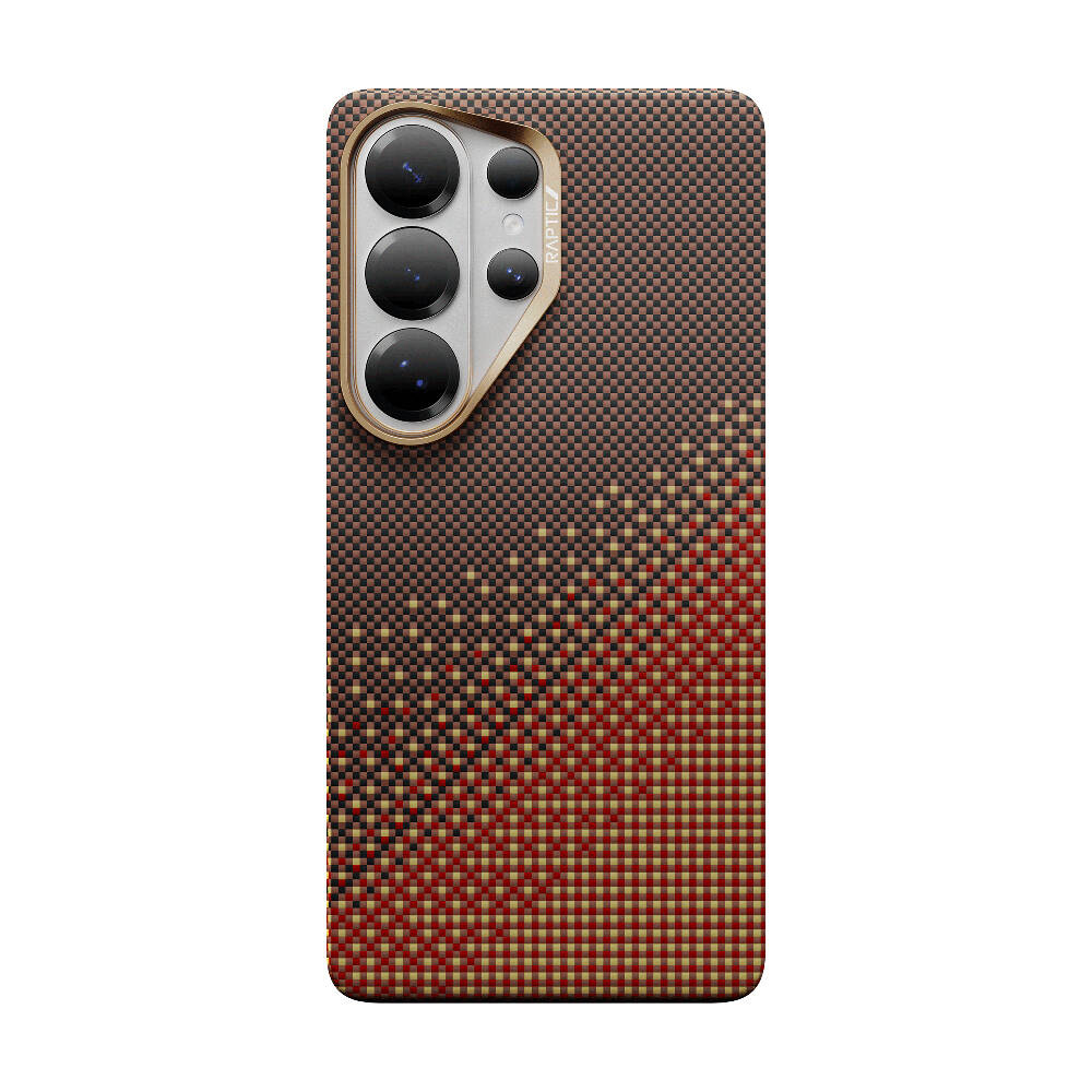 Galaxy S26 Ultra Kılıf M-safe Şarj Özellikli Raptic Aramid Skin Serisi Karbon Kapak - 1