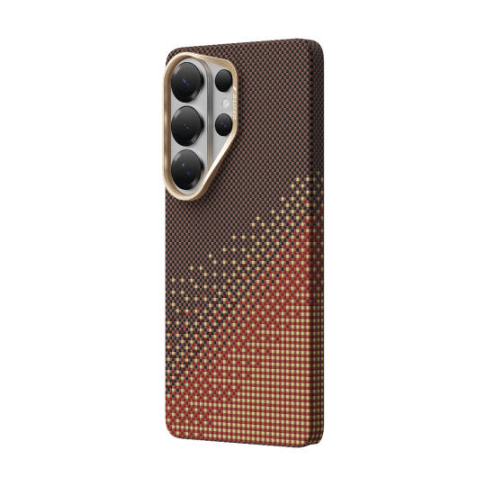 Galaxy S26 Ultra Kılıf M-safe Şarj Özellikli Raptic Aramid Skin Serisi Karbon Kapak - 6