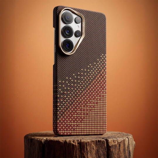 Galaxy S26 Ultra Kılıf M-safe Şarj Özellikli Raptic Aramid Skin Serisi Karbon Kapak - 11