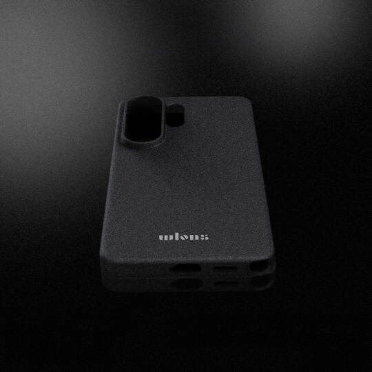 Galaxy S26 Ultra Kılıf M-safe Şarj Özellikli Velvet-Fluff Kaplama Wlons Adev Kapak - 9