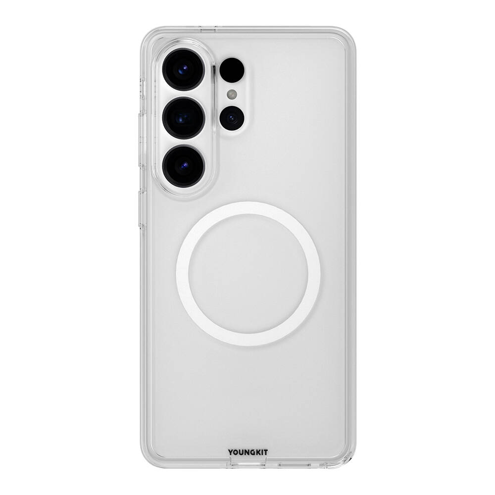 Galaxy S26 Ultra Kılıf M-safe Şarj Özellikli Youngkit Clear Serisi Kapak - 4