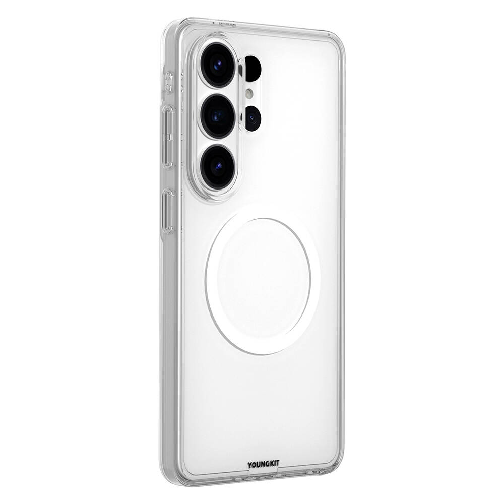 Galaxy S26 Ultra Kılıf M-safe Şarj Özellikli Youngkit Clear Serisi Kapak - 6