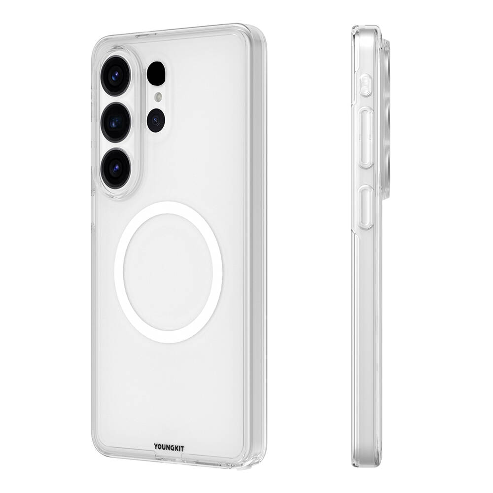 Galaxy S26 Ultra Kılıf M-safe Şarj Özellikli Youngkit Clear Serisi Kapak - 7