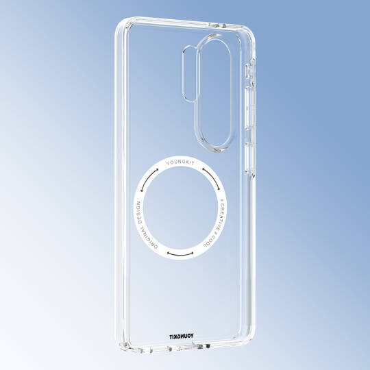 Galaxy S26 Ultra Kılıf M-safe Şarj Özellikli Youngkit Clear Serisi Kapak - 11
