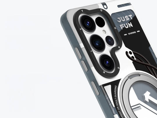 Galaxy S26 Ultra Kılıf M-safe Şarj Özellikli Youngkit Starship Serisi Kapak - 4