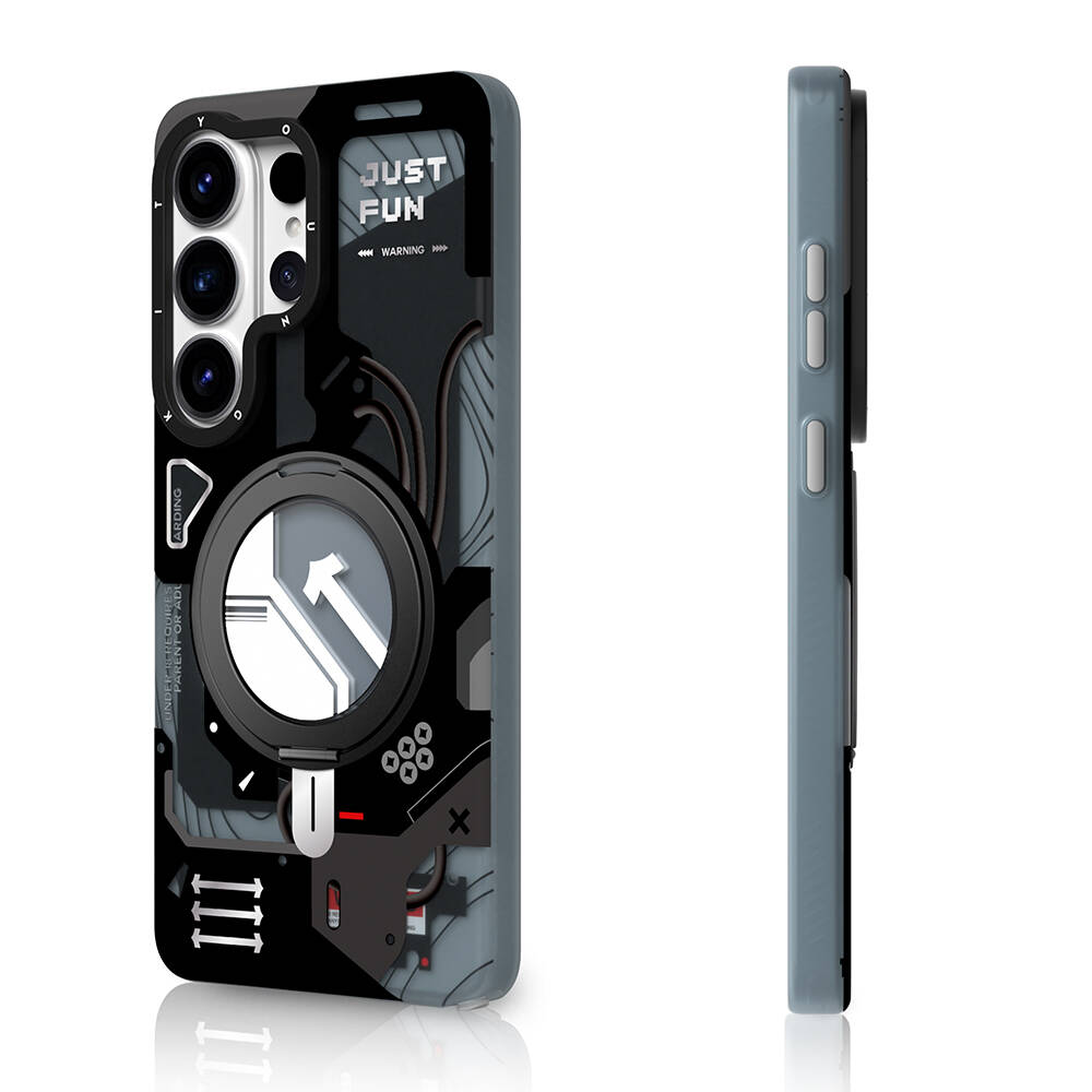 Galaxy S26 Ultra Kılıf M-safe Şarj Özellikli Youngkit Starship Serisi Kapak - 7
