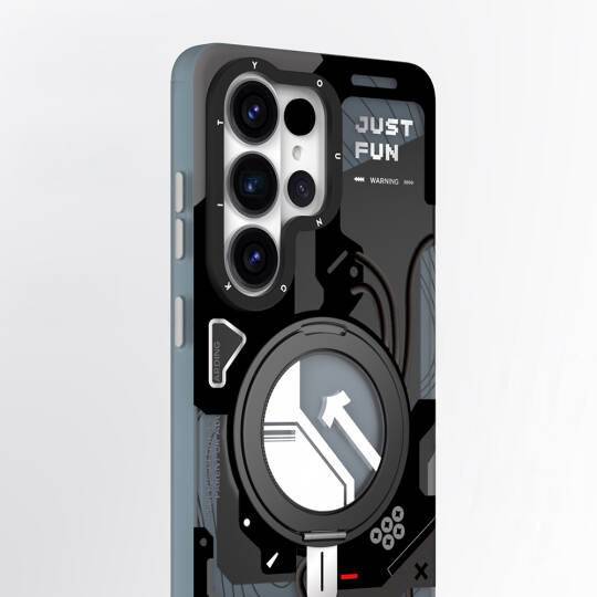 Galaxy S26 Ultra Kılıf M-safe Şarj Özellikli Youngkit Starship Serisi Kapak - 10