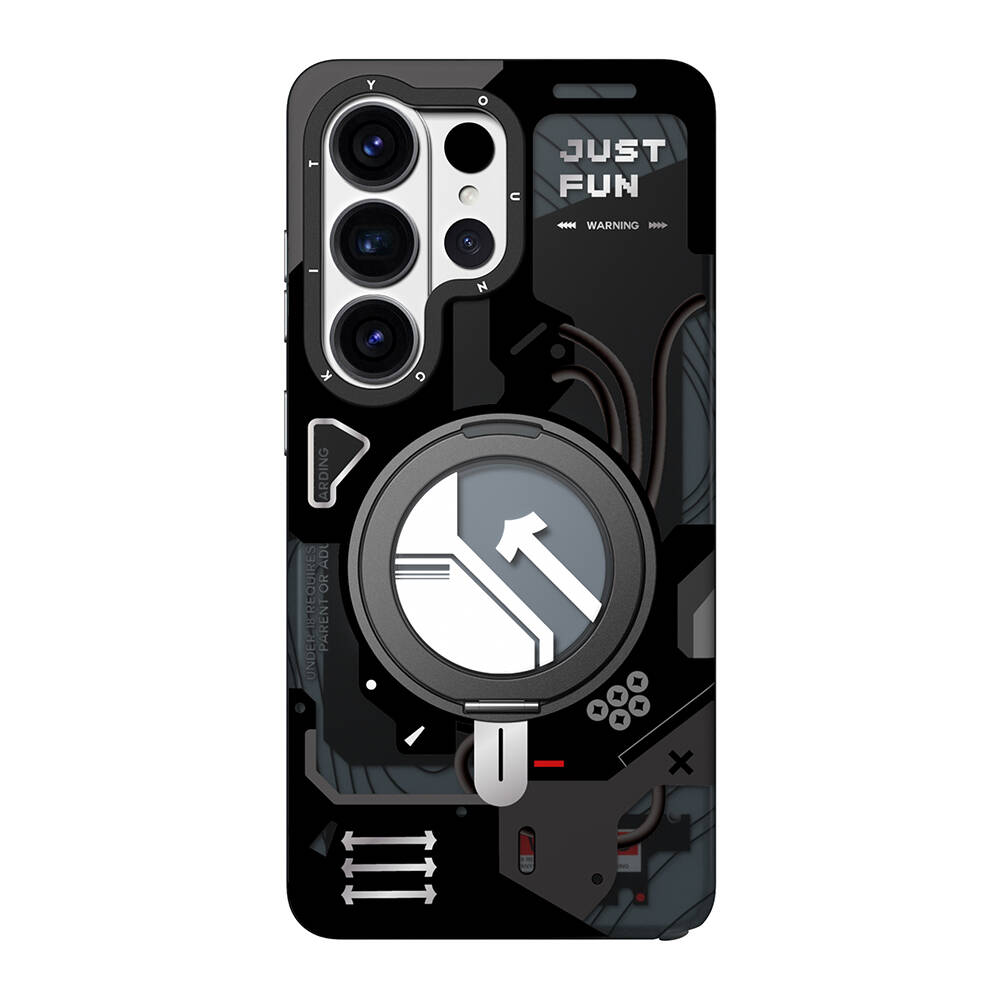 Galaxy S26 Ultra Kılıf M-safe Şarj Özellikli Youngkit Starship Serisi Kapak - 2
