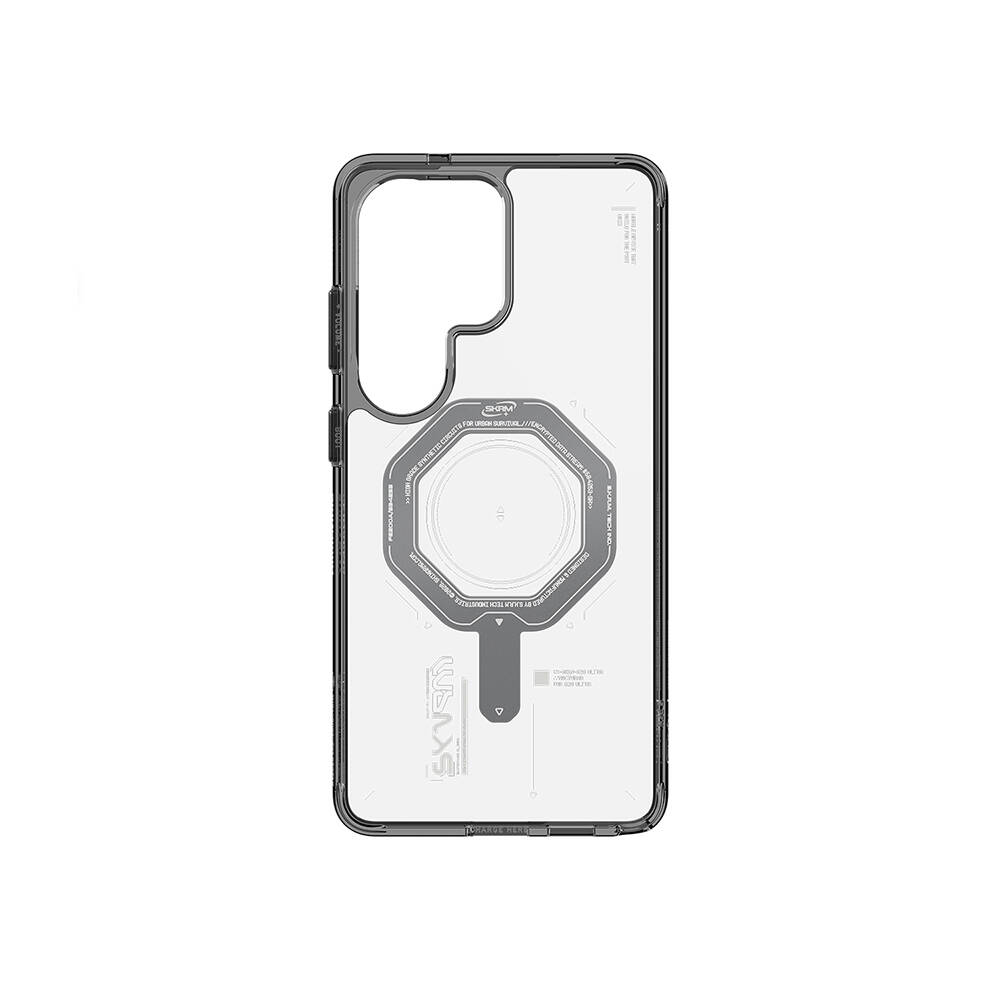 Galaxy S26 Ultra Kılıf Skinarma M-safe Şarj Özellikli Airbag Tasarımlı Magma Kapak - 4
