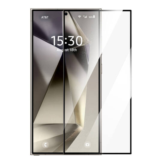 Galaxy S26 Ultra Wiwu GT-024 iVista Darbeye Karşı Dayanıklı HD Temperli Cam Ekran Koruyucu - 4
