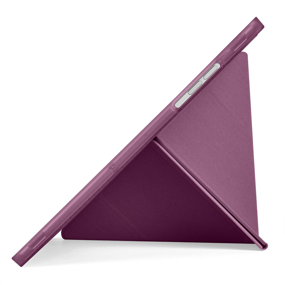 Galaxy Tab A11 Kılıf Zore Tri Folding Kalem Bölmeli Standlı Kılıf - 17