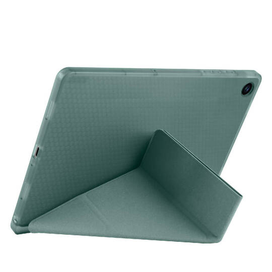 Galaxy Tab A11 Kılıf Zore Tri Folding Kalem Bölmeli Standlı Kılıf - 21
