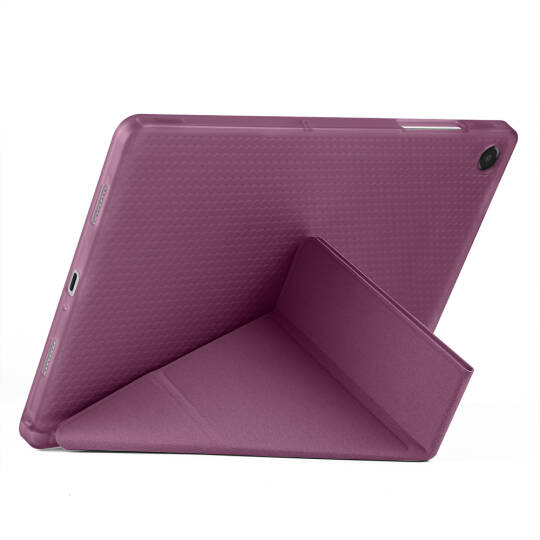 Galaxy Tab A11 Kılıf Zore Tri Folding Kalem Bölmeli Standlı Kılıf - 22