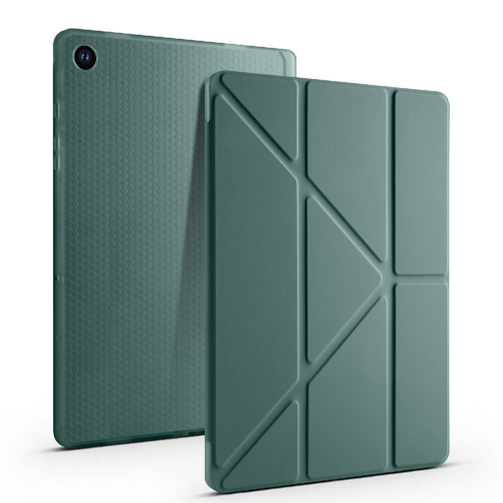 Galaxy Tab A11 Kılıf Zore Tri Folding Kalem Bölmeli Standlı Kılıf - 26