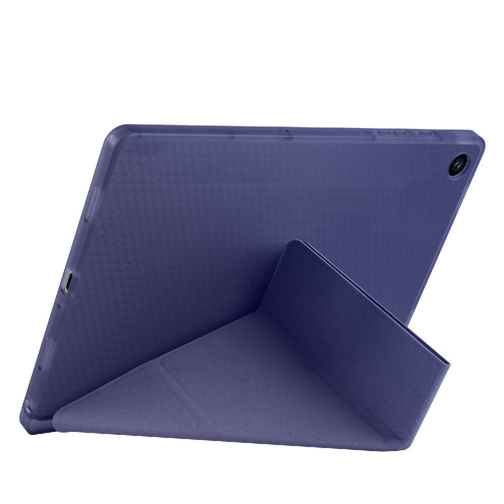 Galaxy Tab A11 Kılıf Zore Tri Folding Kalem Bölmeli Standlı Kılıf - 30
