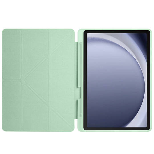 Galaxy Tab A11 Plus Kılıf Zore Tri Folding Kalem Bölmeli Standlı Kılıf - 14