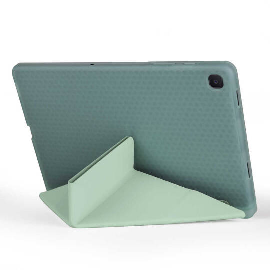 Galaxy Tab A7 10.4 T500 2020 Kılıf Zore Tri Folding Kalem Bölmeli Standlı Kılıf - 14