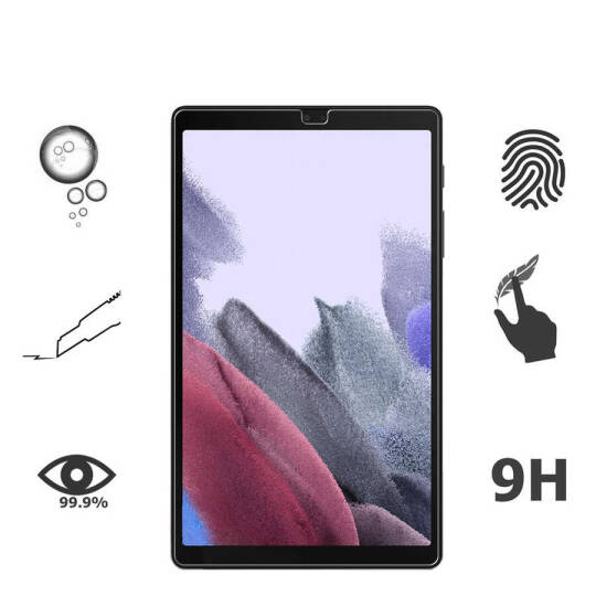 Galaxy Tab A7 Lite T225 Zore Tablet Temperli Cam Ekran Koruyucu - 3