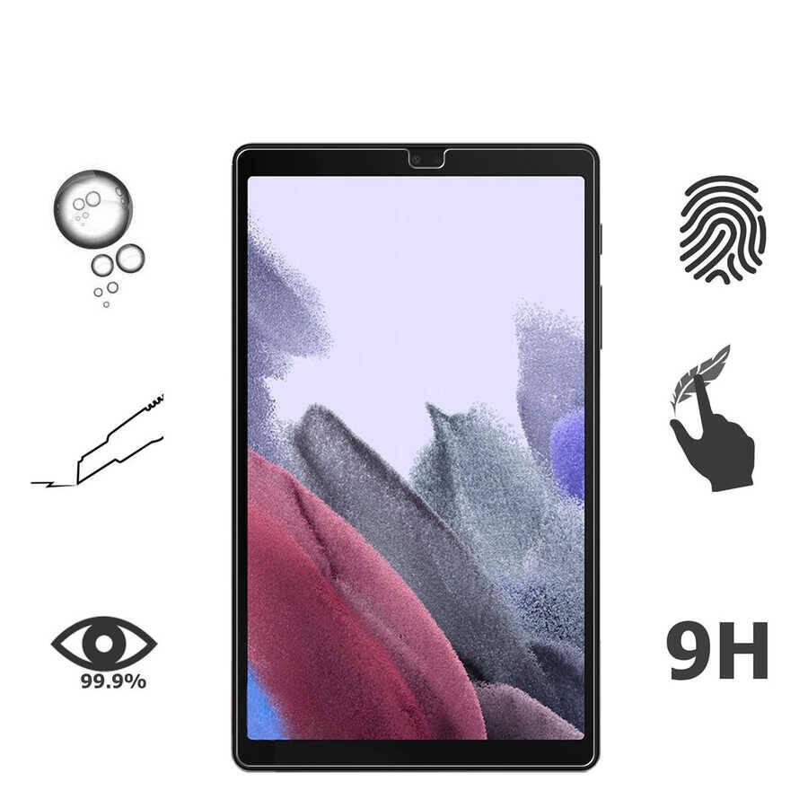 Galaxy Tab A7 Lite T225 Zore Tablet Temperli Cam Ekran Koruyucu - 3