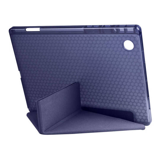 Galaxy Tab A8 10.5 SM-X200 (2021) Kılıf Zore Tri Folding Kalem Bölmeli Standlı Kılıf - 12