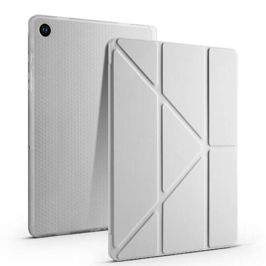 Galaxy Tab A9 Plus Kılıf Zore Tri Folding Kalem Bölmeli Standlı Kılıf - 12