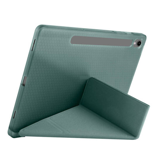 Galaxy Tab S10 FE Kılıf Zore Tri Folding Kalem Bölmeli Standlı Kılıf - 17