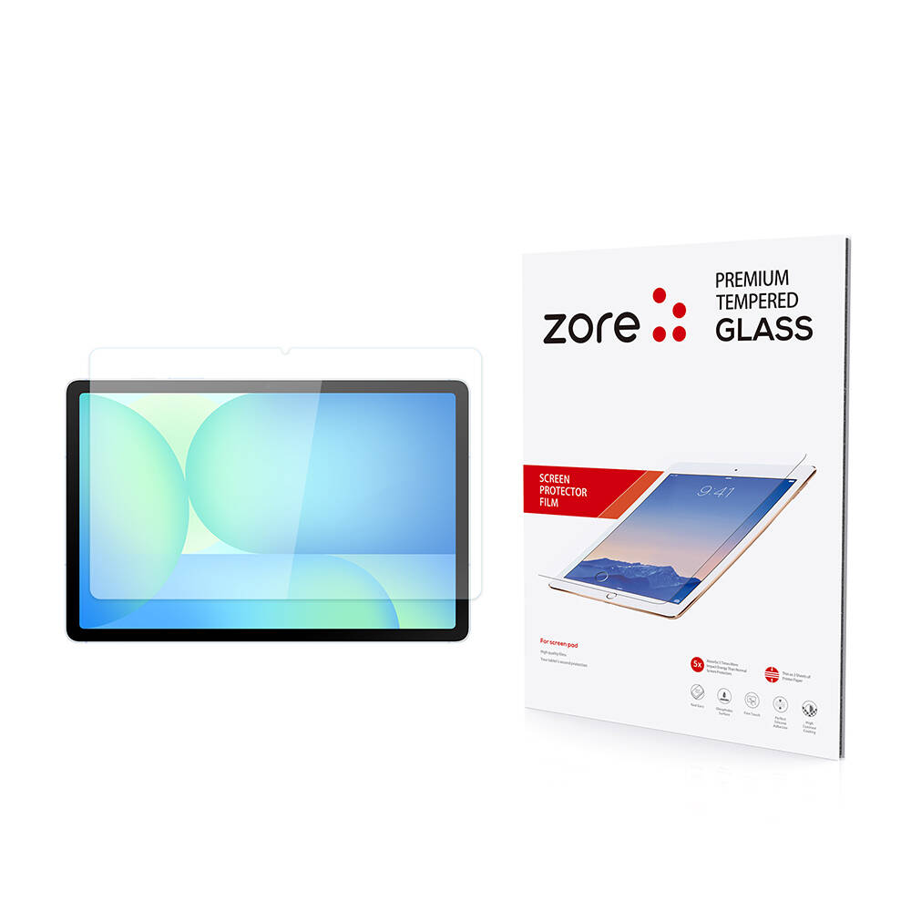 Galaxy Tab S10 FE Plus Zore Tablet Temperli Cam Ekran Koruyucu - 1