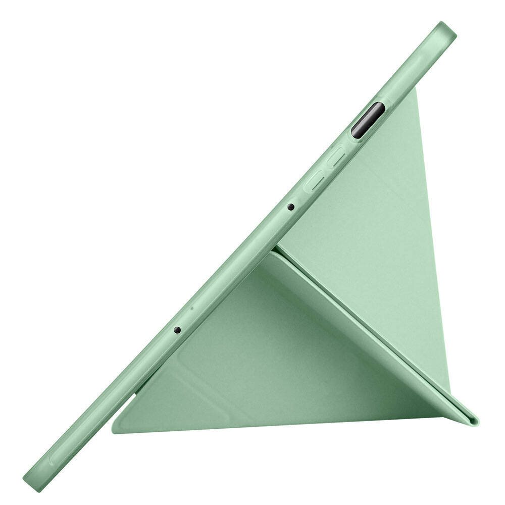Galaxy Tab S10 Lite Kılıf Zore Tri Folding Kalem Bölmeli Standlı Kılıf - 22