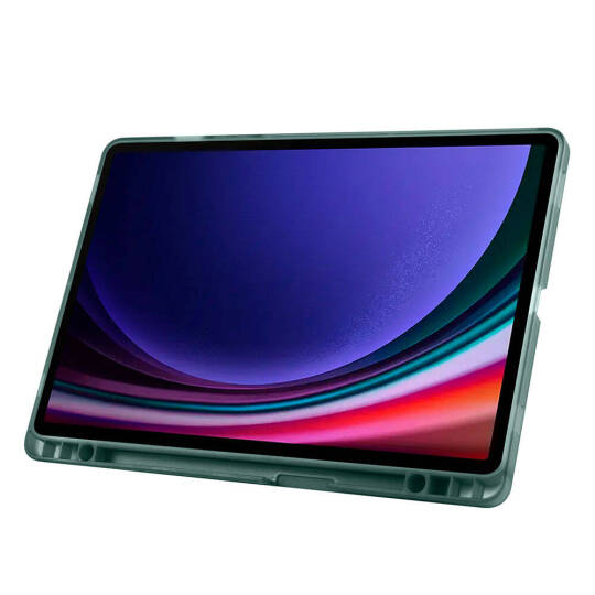Galaxy Tab S10 Lite Kılıf Zore Tri Folding Kalem Bölmeli Standlı Kılıf - 30