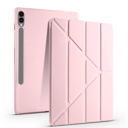 Galaxy Tab S10 Plus Kılıf Zore Tri Folding Kalem Bölmeli Standlı Kılıf - 26