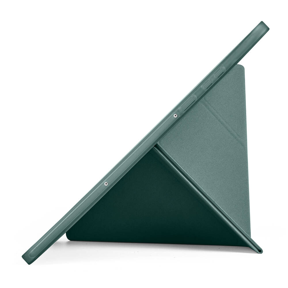 Galaxy Tab S11 Kılıf Zore Tri Folding Kalem Bölmeli Standlı Kılıf - 16