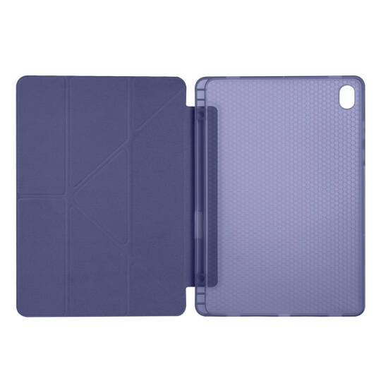 Galaxy Tab S11 Kılıf Zore Tri Folding Kalem Bölmeli Standlı Kılıf - 22