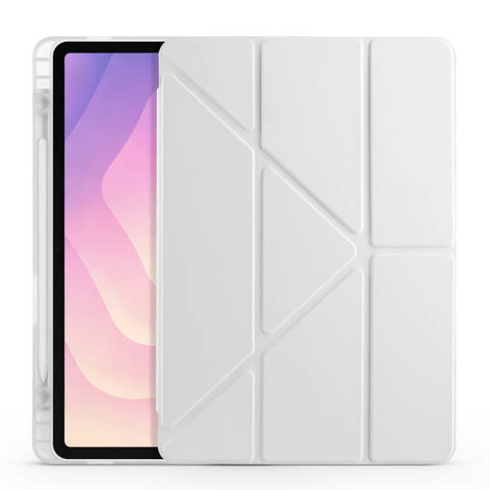 Galaxy Tab S11 Kılıf Zore Tri Folding Kalem Bölmeli Standlı Kılıf - 28
