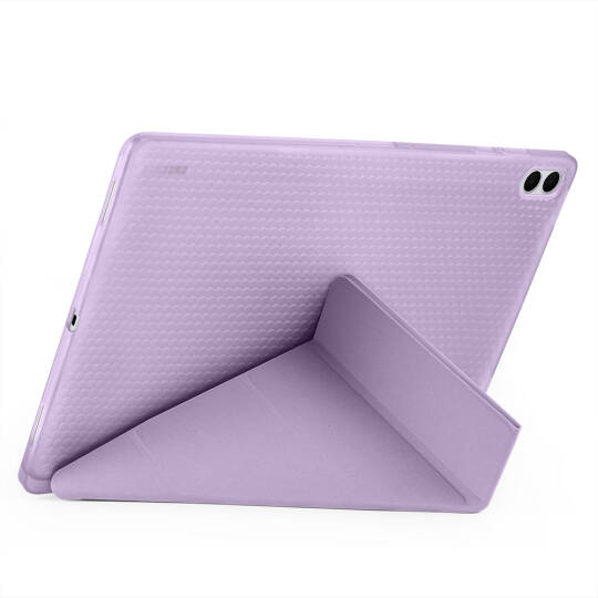 Galaxy Tab S11 Ultra Kılıf Zore Tri Folding Kalem Bölmeli Standlı Kılıf - 15