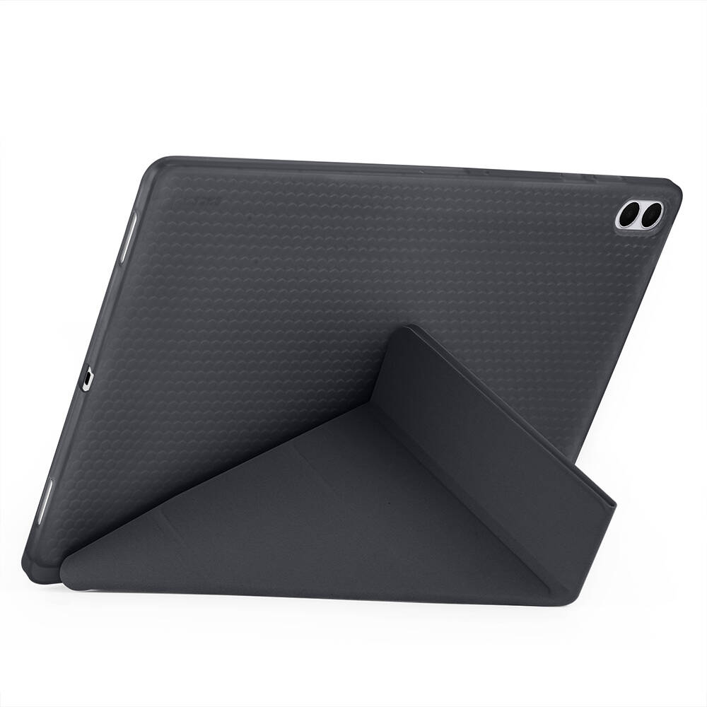 Galaxy Tab S11 Ultra Kılıf Zore Tri Folding Kalem Bölmeli Standlı Kılıf - 20