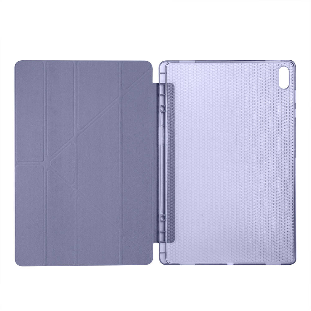 Galaxy Tab S11 Ultra Kılıf Zore Tri Folding Kalem Bölmeli Standlı Kılıf - 23