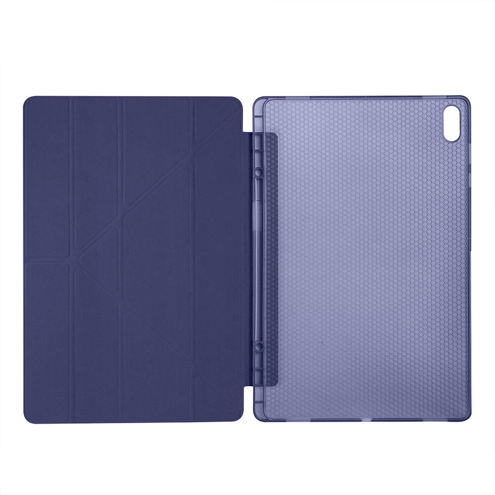 Galaxy Tab S11 Ultra Kılıf Zore Tri Folding Kalem Bölmeli Standlı Kılıf - 24