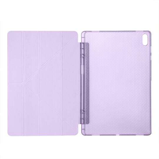 Galaxy Tab S11 Ultra Kılıf Zore Tri Folding Kalem Bölmeli Standlı Kılıf - 26
