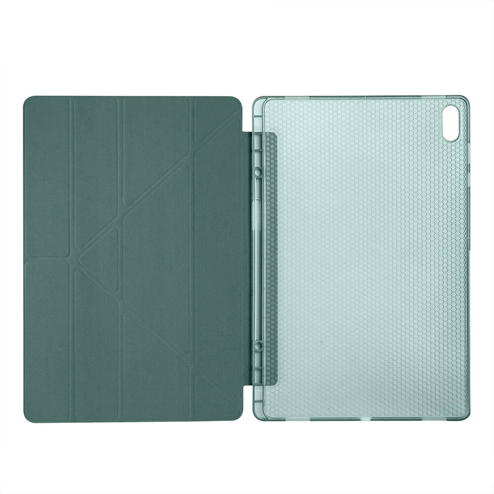 Galaxy Tab S11 Ultra Kılıf Zore Tri Folding Kalem Bölmeli Standlı Kılıf - 27