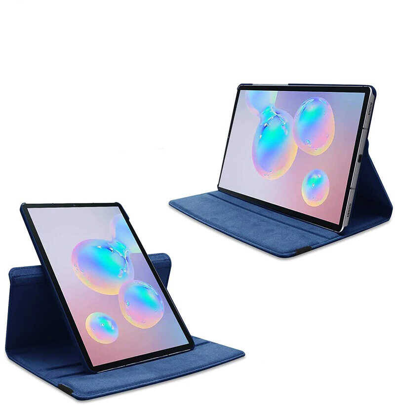 Galaxy Tab S7 FE LTE (T737-T736-T733-T730) Zore Dönebilen Standlı Kılıf - 11
