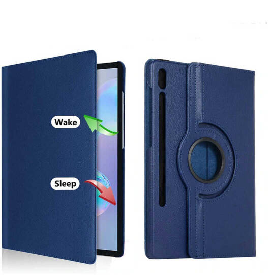 Galaxy Tab S7 T870 Zore Dönebilen Standlı Kılıf - 9
